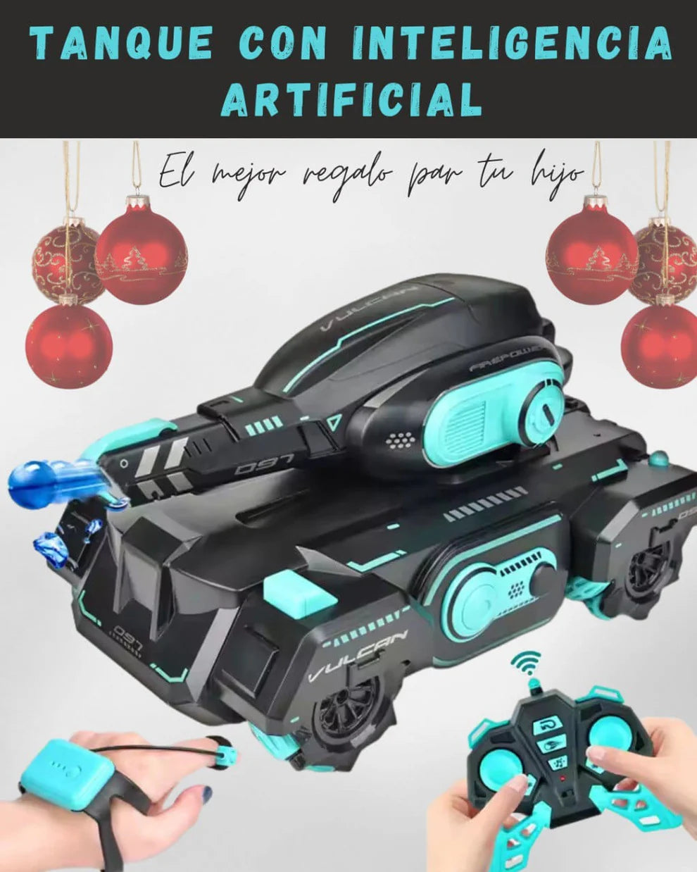 TANQUE PREMIUM 360° CON INTELIGENCIA ARTIFICIAL⚡