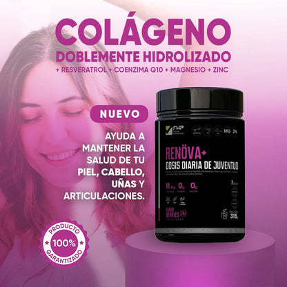 COLÁGENO RENOVA+ CON BIOPÉPTIDOS ACTIVOS